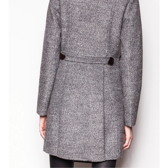 Pink Martini Jackets & Coats Pink Martini Cross My Heart Coat Grey